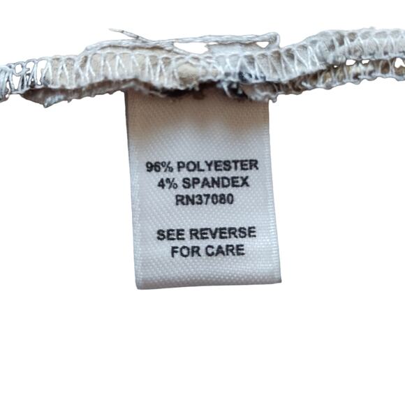 Cato Women's tops size XL crossover blouse cap sleeves - Picture 6 of 9